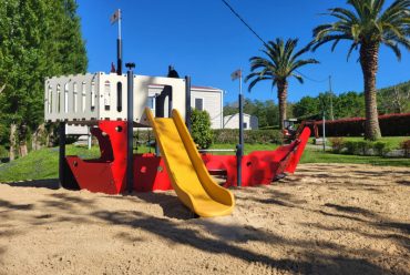 aire de jeux pour enfants- camping Mendi Azpian