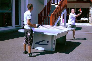 table de ping pong- camping Mendi Azpian